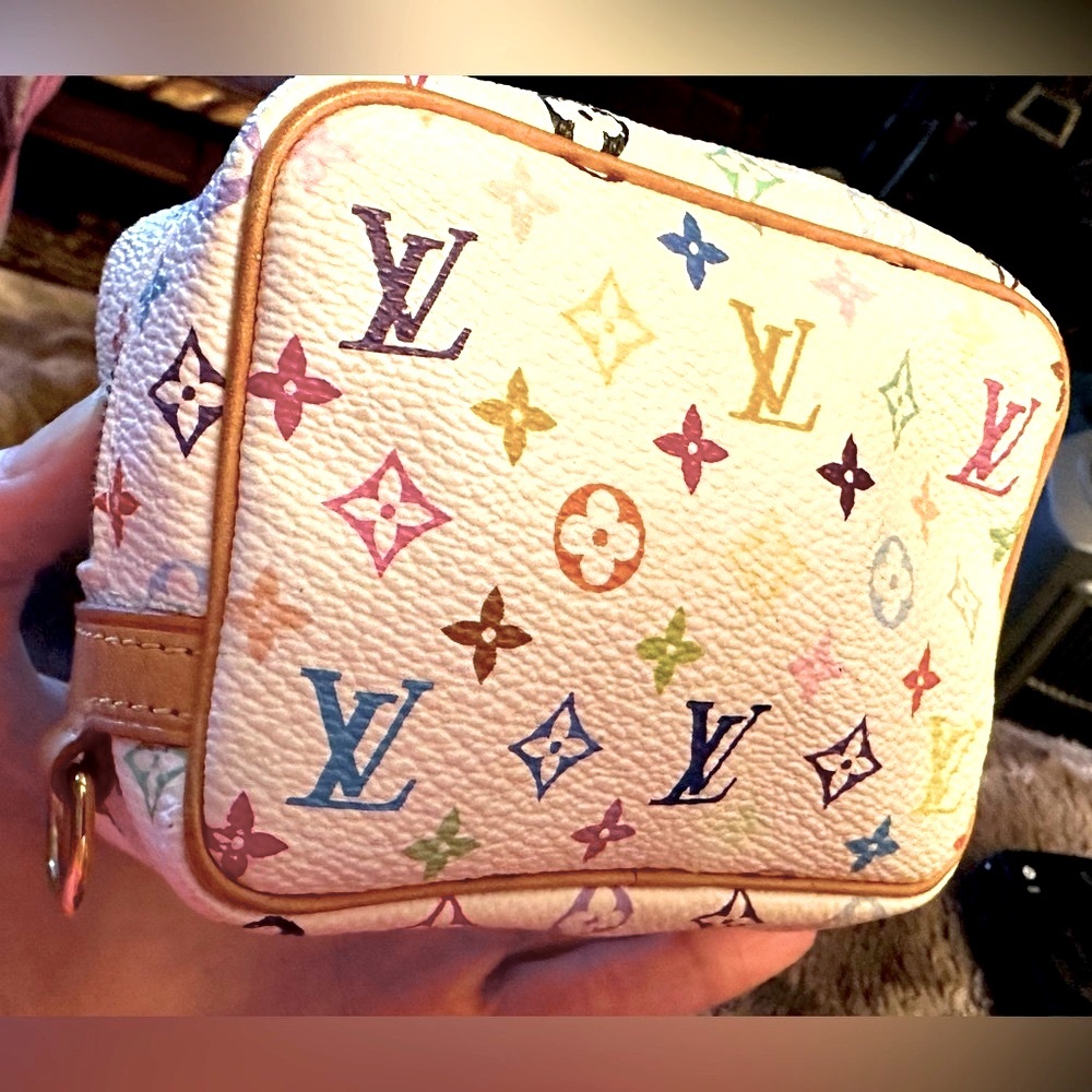 WOW POSHMARK Authentic Louis Vuitton Monogram Multicolore Wapity Trousse Bag